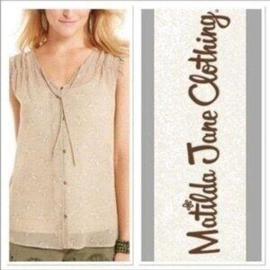 Matilda Jane It’s A Wonderful Parade Butterfly Top Medium